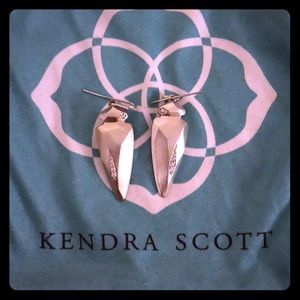 Kendra Scott silver earrings